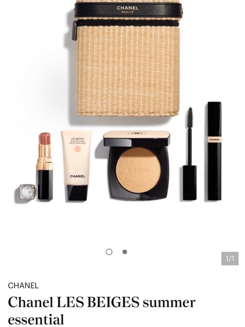 CHANEL Les Beiges Summer Set Limited Edition